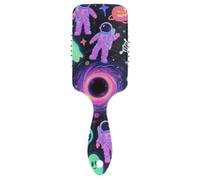 Colorato Astronauta Fantasmi per Happy Halloween spazzola liscia per capelli persi massaggio cuoio capelluto per la crescita dei capelli con manico ergonomico cepillos para cabello
