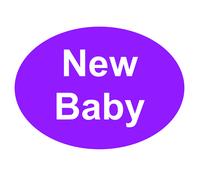 Colorato Bambino & Vestiti per Misura Adesivi - Etichette - Ganci