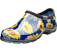 Colorato Blu Girasole Stampa Donna Sloggers Zoccoli Impermeabile Giardino Scarpe