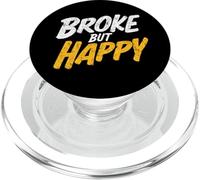 Colorato Broke but Happy Stamp Costume PopSockets PopGrip per MagSafe