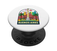 Colorato Buenos Aires Landmark Design PopSockets PopGrip Adesivo