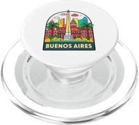 Colorato Buenos Aires Landmark Design PopSockets PopGrip per MagSafe