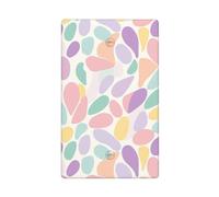 Colorato Coquette Forme Pastello Singolo Toggle Blank Wall Plate Copertura Interruttore Luce Decorativo 1 Gang per Cucina Camera Bagno Dimensioni 11.4x7cm