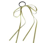 Colorato Cravatte Dei Capelli Elastici Scrunchies Nastro Bowknot Corde Dei Capelli Della Donna Coda di Cavallo Titolari Per