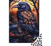 Colorato CrowArt Puzzle Classico Da 1000 Pezzi, Per Adolescenti & Adulti, Cartone Riciclato, Arredamento Interno, Regalo Del Boxing Day, Sfida Mentale 70x50cm/1000pcs