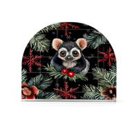 Colorato Galago Buffalo Plaid Fiocchi di neve Natale Acrilico Portatovaglioli del Ringraziamento per Farmhouse Cocktail titolari autoportanti per tovaglioli di stoffa decorazioni per la casa per feste