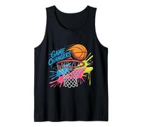 Colorato Game changers Basket Tie Dye Colore Splash Hoop Canotta