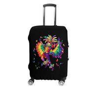 Colorato Gay Mardi Gras Dance Travel Bagagli Copertura Lavabile Anti-Graffio Bagaglio Valigia Protector, Stile:, S