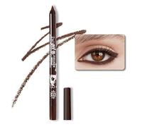 Colorato Gel Glitter Eyeliner, Impermeabile Pearl Eye Shadow Matita Metallica Glitter Eye Liner Matita per le Donne, Eye Liners & Shadow Matita Eye Makeup (06# Dark Brown)