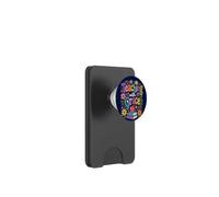 Colorato insegnante apprezzamento floreale aula con grazia PopSockets PopWallet per MagSafe