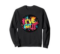 Colorato I've got it Statement Emblem Felpa