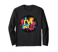 Colorato I've got it Statement Emblem Maglia a Manica