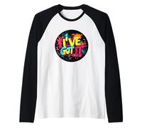 Colorato I've got it Statement Emblem Maglia con Maniche Raglan