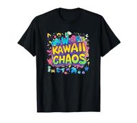 Colorato Kawaii Chaos Costume per Ragazzi e Ragazze Maglietta