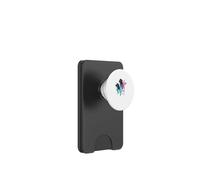 Colorato Lab Cuccioli Splash Water Art Cute Dog Design PopSockets PopWallet per MagSafe