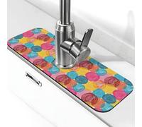 Colorato Lana Palla Rubinetto Del Lavello Della Cucina Pad Assorbente Ad Asciugatura Rapida Tappetino di Drenaggio Intorno Al Rubinetto Per Lavello Della Cucina Sink Pad