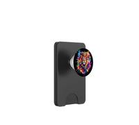 Colorato Leone Zodiaco Splash Art PopSockets PopWallet per MagSafe