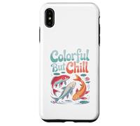 Colorato ma freddo Koi Fish Tranquility Custodia per iPhone XS Max