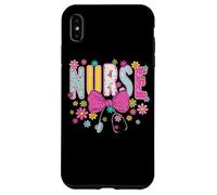 Colorato Nurse Pride Bow Stetoscopio Custodia per iPhone XS Max