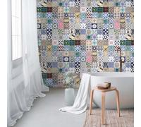 Colorato Piastrelle Mosaico Carta E Una Grande Musterwiederholung