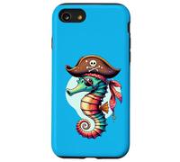 Colorato Pirata Cavalluccio marino Ocean Art Design Custodia per iPhone SE (2020) / 7/8