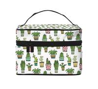Colorato piuttosto succulento, Borsa per il trucco Borsa per cosmetici Borsa da viaggio portatile da viaggio Astuccio per matite