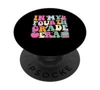 Colorato ritorno a scuola quarta elementare era PopSockets PopGrip Adesivo