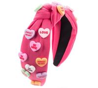 Colorato San Valentino Fascia Annodamento Tesa Larga Per La Donna Anti Slip Fasce Ragazze Che Scatta Foto