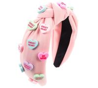 Colorato San Valentino Fascia Annodamento Tesa Larga Per La Donna Anti Slip Fasce Ragazze Che Scatta Foto