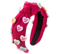 Colorato San Valentino Fascia Annodamento Tesa Larga Per La Donna Anti Slip Fasce Ragazze Che Scatta Foto