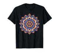 Colorato Spirituale Mandala Boho Yoga Meditazione Maglietta