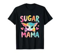 Colorato Sugar Glider Mamma Design Sugar Mama Maglietta