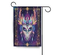 Colorato Tarocchi Mistici Maschera Astrologica bandiere all'aperto per giardino banner bandiere per esterno per la decorazione del portico 28x40 doppia faccia