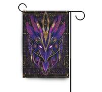 Colorato Tarocchi Mistici Maschera Astrologica Bandiere esterne Doppio lato Cantiere di Natale banner per la decorazione Esterna 28x40 double sided