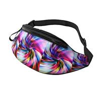 colorato Tie Dye per uomo Donna con cinturino regolabile per corsa, viaggio, escursionismo, allenamento con il cane