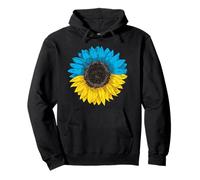 Colorato Ucraina Bandiera Girasole Supporto Ucraina Felpa con Cappuccio