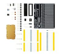 Colorato Voce Attivato LED Ritmo Light Display Board con 16X8 Pannello per la Musica Progetti di Visualizzazione Multicolore Vocale Controllato Spettro Set