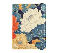 Colorato Water lily Pelle decorativo impermeabile passaporto titolare Vaccino Caso Protector Cover Passaporto Portafoglio Impermeabile, Ninfea colorata, 1 size