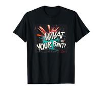 Colorato What is the Point Costume per ragazzi e ragazze Maglietta