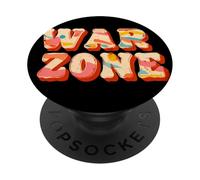 Colorato Zona di Guerra Discorso Costume PopSockets PopGrip Adesivo