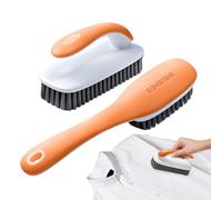 Coloratura Del Lavanderia, Pennello Per La Lavanderia, Abbigliamento Per Scarpe 2x, Manico Ergonomico, Strumento Di Pulizia Domestica Multiuso Per Rimuovere Macchie Difficili, Forniture Per Il Bagno