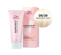 Colorazione gloss Shinefinity Surreal 09/39 biondo molto chiaro dorato affumicato Wella 60ML