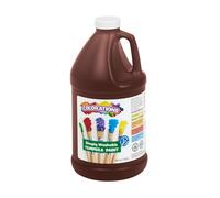 Colorazioni senza parabeni semplicemente per bambini per bambini - dimensioni del valore 1/2 gallone marrone vibrante. Non tossico e realizzato negli