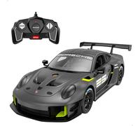 ColorBaby 41297 RASTAR Auto da equitazione, Porsche 911 GT2 RS Clubsport 25, 68 pezzi, licenza ufficiale, scala 1:18, 2.4 GHz, adesivi, auto giocattolo, giochi di costruzione per bambini, +8 anni