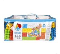 Colorbaby Maxi Set Construction Game 144 Pieces Multicolor Bambini