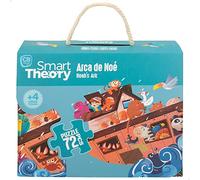 ColorBaby 49736 - Puzzle Arca di Noè 72 pezzi/Puzzle per bambini, giocattolo educativo/Puzzle per ragazzi e ragazze, regali per bambini, puzzle, pezzi grandi