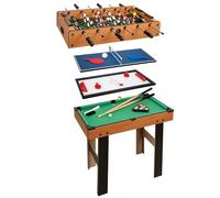 ColorBaby CB Games 85328 - Tavolo multigioco 4 in 1 con Gambe