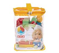 ColorBaby Color Block - Blocchi costruzione bambino Foam, 32 pezzi gommose colorate, varie forme, set di pezzi a incastro, giocattoli didattici 18 mesi, 47201