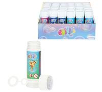 ColorBaby Confezione da 36 pomperi per bambini, 55 ml, con bacchetta soffiante, disegni assortiti, formato piccolo, facile da trasportare, ideale per feste, attività all'aria aperta e bambini dai 3
