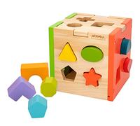ColorBaby - Cubo con Forme da Incastro, in Legno cubo